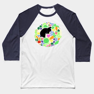 A Bunny’s Feast Baseball T-Shirt